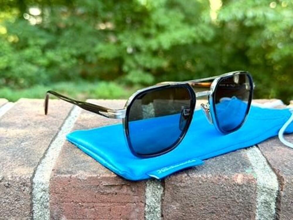 David Beckham DB 1161/S Sunglasses Mens 54 20 145 Tortoise Silver Aviator Italy